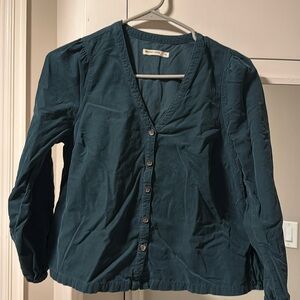 Marine Layer corduroy blouse